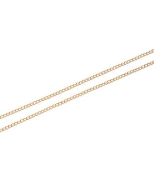 YECCA VECCA ノットフープワントップネックレス Gold