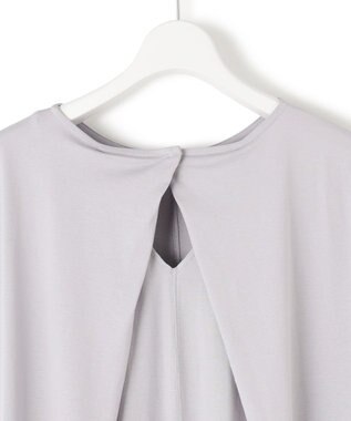 J.PRESS YORK STREET 【WOMEN】フレアギャザー ワンピース スカイブルー系