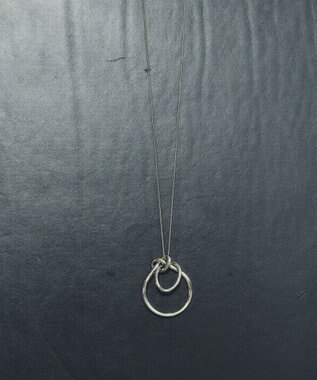 YECCA VECCA ノットフープワントップネックレス Silver