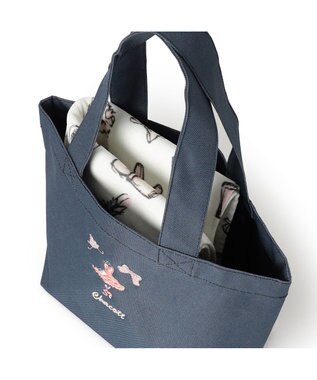 Chacott バレリーナミニトートバッグ ネイビー