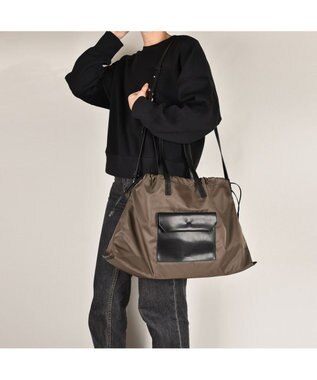 Y'SACCS ドローストリング2WAYトート Mサイズ