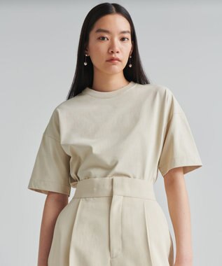 NAVE 【ReNAVE 接触冷感・UVカット・洗える】ファンクションＴシャツ ベージュ