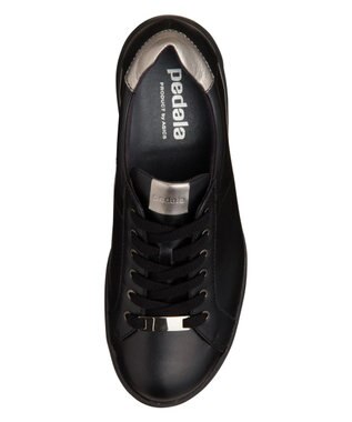 ASICS WALKING ペダラ レディース 2E  3.0CMヒール ブラック系