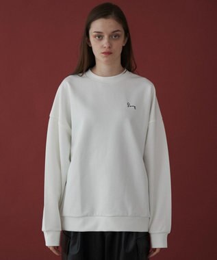 WEGO 【ユニセックス着用ITEM】AIRFUNCTIONワンポイントプルオーバー ホワイト