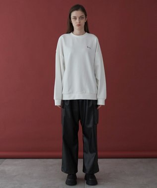 WEGO 【ユニセックス着用ITEM】AIRFUNCTIONワンポイントプルオーバー ホワイト