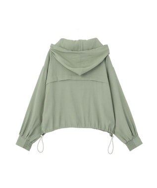 earth music&ecology 【予約】シアーシャツブルゾン ライトカーキ