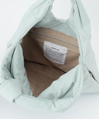 LA BAGAGERIE 【maison vert】 【超軽量！】キルティングトライアングルトートバッグ ライトブルー