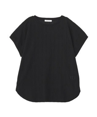 AMERICAN HOLIC フレンチスリーブ総レースプルオーバー Black