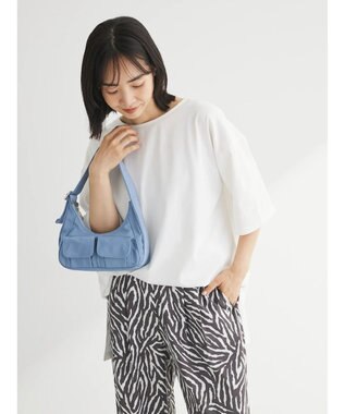 Green Parks 冷っとすずやか　バックカシュクールチュニック Off White