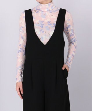 WACOAL あったかTシャツ あったかインナー アウターとしても利用可 保温性 ハイネック 10分袖 長袖 レディース CLD726 /ワコール ピンク