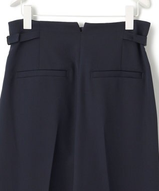 ICB 【2WAY・WEB限定・洗える】シルフィルダブルクロス サスペンダーパンツ ネイビー系