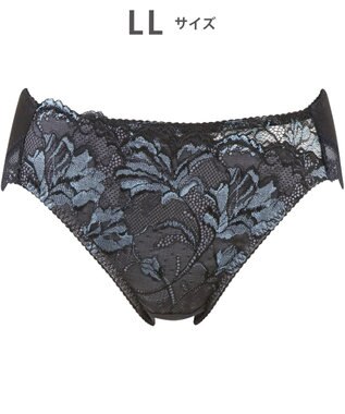 Wing Wing Lesiage 【3000シリーズ】 ペアショーツ はきこみ丈ふつう PF3000 ウイング／ワコール ブラック