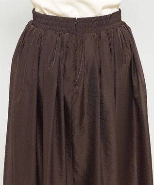 uncrave シアー オーガンジー フレア スカート ブラック