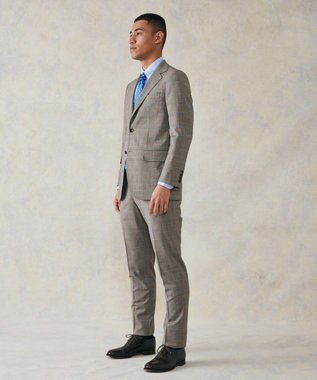 J.PRESS MEN 【J.PRESS MOVING】GUABELLO SPACEグレナカートチェック ジャケット ダークブラウン系4