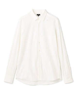 JOSEPH HOMME ツイルネルジャージー　レギュラーカラーシャツ ホワイト系