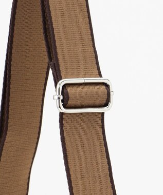 Y'SACCS 【LIMONTAナイロン】ストライプテープショルダー カーキ