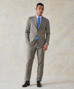 J.PRESS MEN 【J.PRESS MOVING】GUABELLO SPACEグレナカートチェック ジャケット ダークブラウン系4