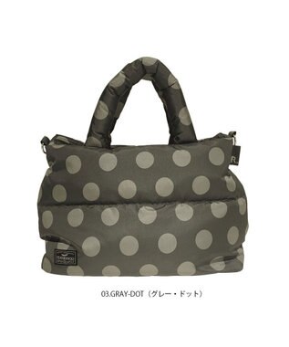 ROOTOTE 1471【温活＆軽量】LT.フェザールー.デリ.パターンーA 03：グレードット