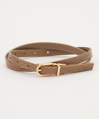 ANY リバーシブルベルト キャメル