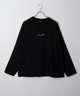 WEGO 【セットアイテム/軽量/シワにならない】ドライポリアンサンブルプルオーバーシャツ（LS） ブラック