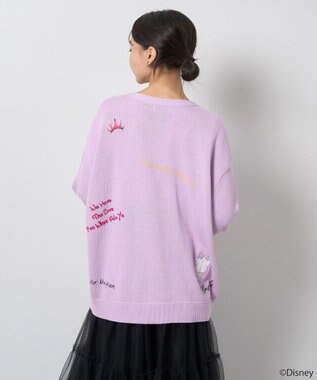 earth music&ecology Ｖｉｌｌａｉｎｓ　アースラ／ニットカーディガン Purple