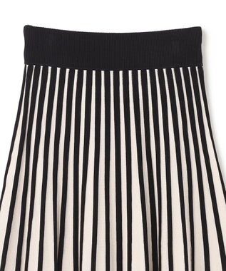 JOSEPH ストライプ　スカート Oyster White/ Black