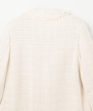 GRACE CONTINENTAL ツイードショートコート キナリ