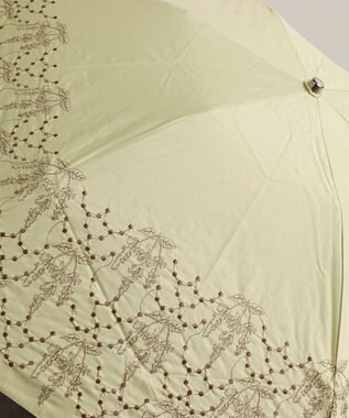 UVカット率99%以上・一級遮光生地・晴雨兼用〉イラカ刺繍の日傘