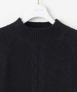 ANY SIS 【2SET】ニットレイヤード セット ネイビー