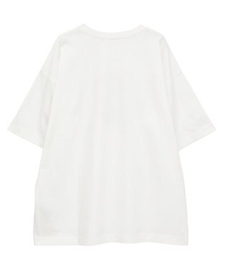 AMERICAN HOLIC スペースプリントTシャツ Off White