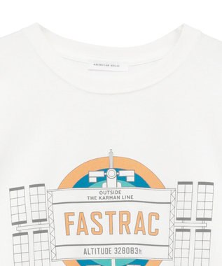 AMERICAN HOLIC スペースプリントTシャツ Off White