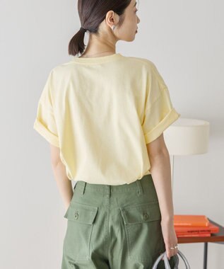 AMERICAN HOLIC デザインロゴプリントＴシャツ Yellow