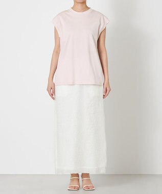 NAVE 【Nave・洗える】フレンチＴシャツ ピンク系