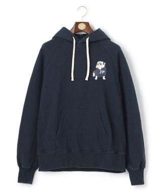 J.PRESS MEN 【Pennant Label】Hoodie / Bulldog ネイビー系