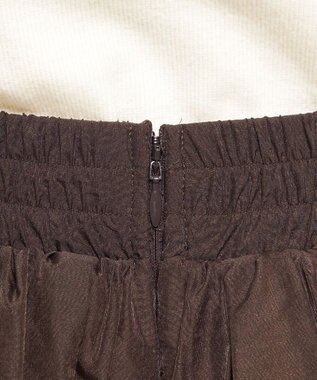 uncrave シアー オーガンジー フレア スカート ブラック