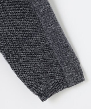 JOSEPH ABBOUD MOUNTAIN 【UNISEX】リサイクルウールポリ ニット グレー系