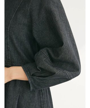 Green Parks ・ＥＬＥＮＣＡＲＥ　ＤＵＥ　デニムハーフＺＩＰワンピース Black