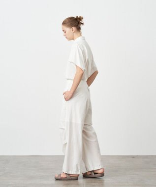 ATON MICRO SHRINK LAWN | ミリタリーパンツ WARM WHITE