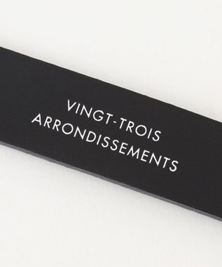 23区 【Oggi4月号掲載】スクエアバックル ベルト シルバー系