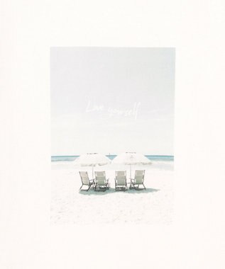 TOCCA 【洗える】LOVE YOURSELF TEE Tシャツ ホワイト系