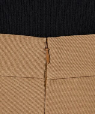 uncrave 【防しわ・UVカット・洗濯機洗い可】バルキーツイル スカート(サスペンダー付き)（uncrave STANDARD） キャメル