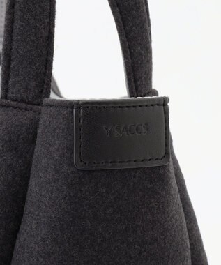 Y'SACCS フェルトトート　Sサイズ ブラック