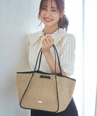 TRIM RIBBON BASKET かごバッグ / TOCCA | ファッション通販 【公式  
