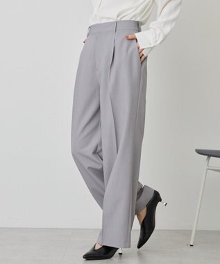 AMERICAN HOLIC 美・美・美ワイドパンツ Gray Mixture