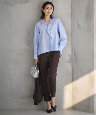 ICB Fiedテーパードパンツ ブラウン系