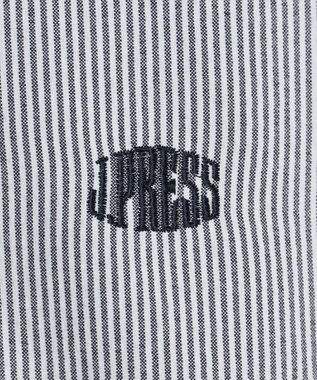 J.PRESS KIDS 【140-170cm】ステンカラー  ライトアウター ネイビーストライプ系