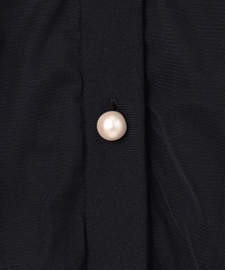 組曲 S 【WEB限定】チュールニット ブルゾン ブラック系