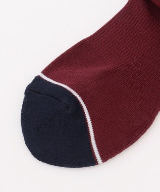 23区GOLF 【WOMEN】ハイソックス 40cm ワイン系