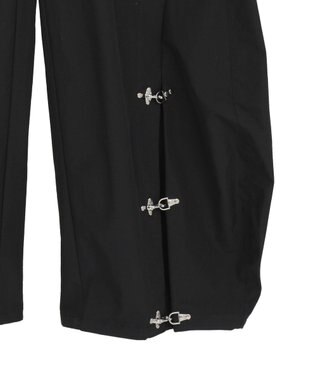 Green Parks トランスフォームワイドバルーンパンツ Black