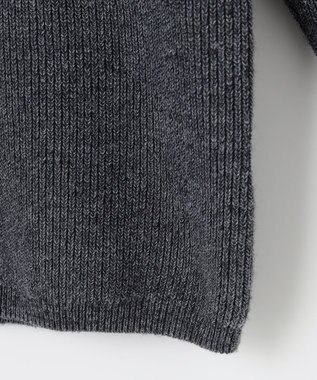 JOSEPH ABBOUD MOUNTAIN 【UNISEX】リサイクルウールポリ ニット グレー系